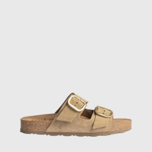 Yokono Jerba 700 – Sandalia plana de piel cómoda