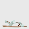 Ray Musgo VICO Salvia Barefoot – Sandalias blancas respetuosas