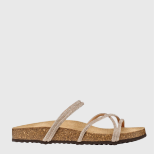 Geox - Sandalias bio con tiras brillantes mujer