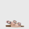 Pepe Jeans bio glitter rosa – Sandalias bio para niña