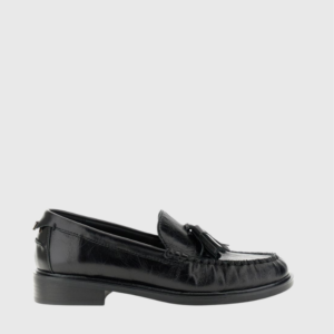 Café Noir – Mocasines de piel con borlas